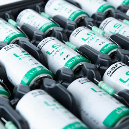 Saft lithium batteries, partner with Sprinter Distribution, offered in the products range.